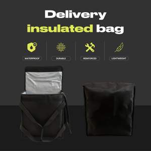 Bolsa de Transporte para Pizza Caliente, Impermeable, Resistente y Diseñada para Repartidores - Product Image 2