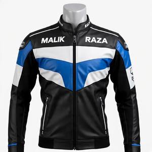 Grossiste de veste de moto en cuir personnalisée B2B Solution | Support de marque privée | Malik Raza - Product Image 3