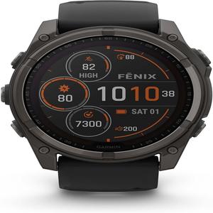 Reloj Inteligente GPS Multideporte Premium Fenix 8 de 51 mm con Cristal de Zafiro y Energía Solar, Nuevo y de Calidad - Product Image 1