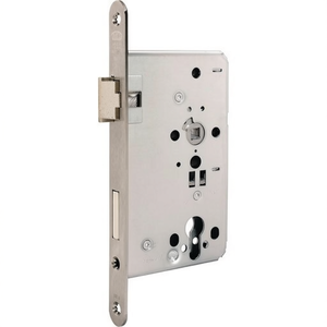 Serrure à mortaise en acier inoxydable DIN 715 PZ 20/65/72/8mm, design moderne, déverrouillage par clé, forme arrondie, classe 4, serrures pour meubles BKS - Product Image 3