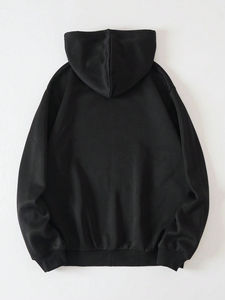 Sudadera con Capucha Unisex de Moda para Uso en Exteriores, con Pedrería, Informal, de Invierno, con Estampado Digital, Colores Personalizados - Product Image 2