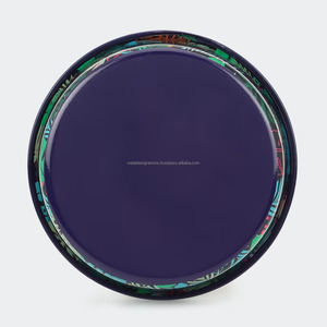 Bol pour chiens et chats en métal imprimé Bol pour chien poli Traitez votre compagnon à fourrure préféré avec un bol de nourriture imprimé bien conçu - Product Image 5