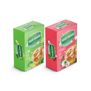 Suministro Directo de Fábrica, Polvo para Bebida Instantánea, Té de Frutas Multisabor, 10gr 15gr por Sobres, Cajas Personalizadas con Logotipo, Empaque Melón - Product Image 6