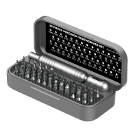 Juego de Destornilladores de Precisión de Alta Calidad 55 en 1 UF-840098, Kit de Herramientas con Mango Magnético de Aluminio para Reparación de Productos Digitales