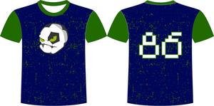 เสื้อยืดลำลองระบายอากาศแห้งเร็วผ้าถักผสมโพลีเอสเตอร์/ ผ้าฝ้ายผสมโพลีเอสเตอร์พิมพ์ลายแบบกำหนดเอง - Product Image 6