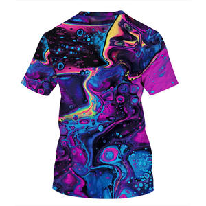 Vente en gros 100% polyester sublimation jersey T-Shirt décontracté Streetwear avec conception personnalisée impression et motif propre logo T-Shirt - Product Image 6