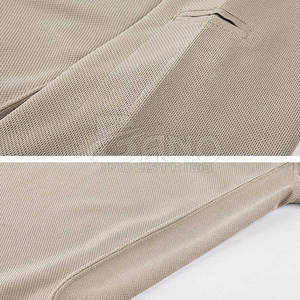 Camisetas Personalizadas para Hombre 2024, Tejido de Poliéster y Algodón de Alta Calidad, Estilo Tejido, Fibra de Bambú, Transpirable, Secado Rápido, 220g - Product Image 6