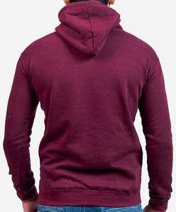 Sudadera con capucha informal de lana de algodón 100% de alta calidad para hombres, sudaderas con capucha pesadas, sudadera Unisex con logotipo personalizado - Product Image 5