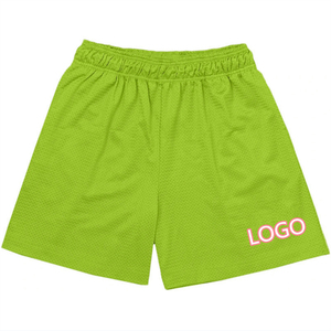 2024 Custom Logo Men'S Quick-Drying 5 Inch Inseam Double Layers <b>String</b> Mens Plain Basketball Gym Shorts Men Blank Mesh Shorts - Product Image 5