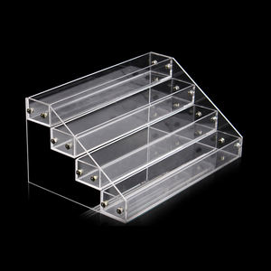 Soporte organizador de esmalte de uñas acrílico de 6 capas, estante de almacenamiento de escritorio de aceite esencial con soporte de tinta extraíble para exhibición de mesa - Product Image 4