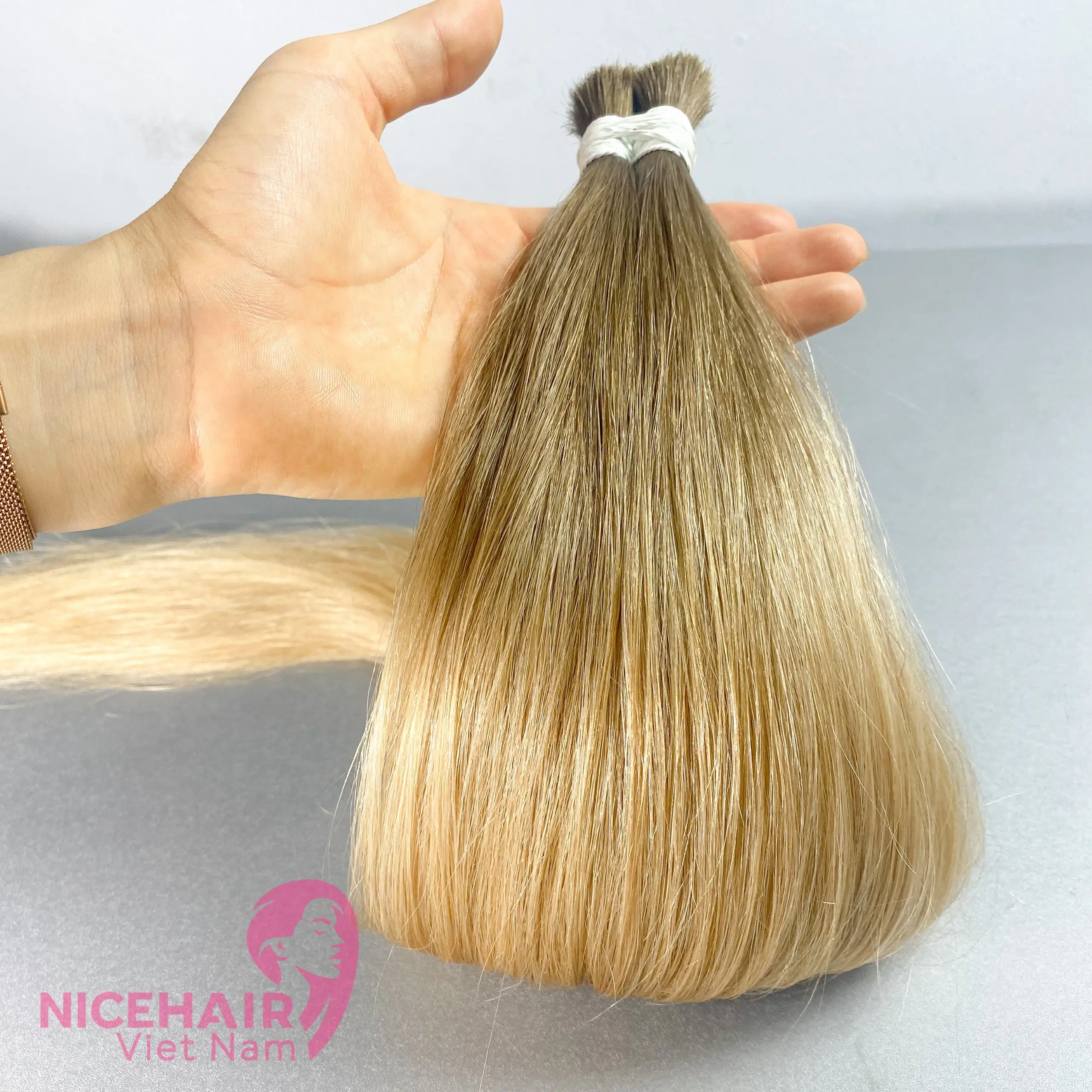 Bester Preis Bulk Hair Verschiedene Längen Optionen Full Cuticle Bulk Haar verlängerungen Großhandel aus Vietnam exportiert