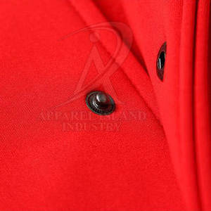 Veste d'hiver pour homme grande taille en gros, style lettreman, utilisation en extérieur, col montant, logo frontal, écologique, respirante - Product Image 5