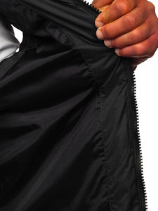 Factory Direct Sales OEM Winter <b>Men's</b> Down Jacket <b>Men's</b> Hooded Down Jacket Warm Casual Removable <b>Hat</b> Quilted <b>Men's</b> Puffer Jacket - Product Image 6