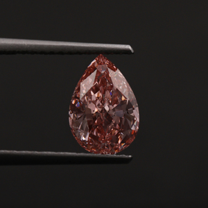Diamantes Rosados de Corte Pera, Cultivados en Laboratorio, 2.0 CT, VS1-VS2, Color Vivid Fancy, Certificados por IGI, Sueltos para Joyería - Product Image 3
