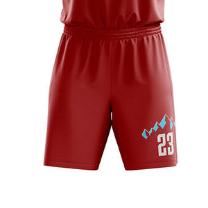 ผลิตชุดบาสเก็ตบอลแบบสั่งทำพิเศษ คุณภาพดีที่สุด แบบ OEM ขายส่ง สามารถกลับด้านได้ พิมพ์ลายแบบซับลิเมชั่น ระบายอากาศได้ดี ไซส์พลัส ไม่มีแขน - Product Image 4