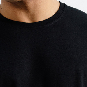 Camiseta pesada con diseño de hombro caído para hombres, fabricantes de ropa, camiseta personalizada 100% algodón 250Gsm para hombres - Product Image 4