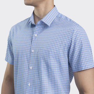 Aristino Men's Casual <b>Striped</b> Shirt 50% Bamboo 50% Polyester Garment Dyed 220g Full Sleeve ASS021AZ-Hot Seller - Product Image 5