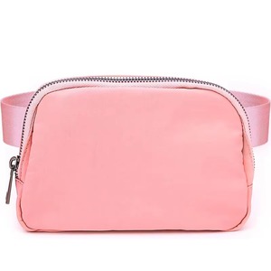 Riñoneras deportivas con logotipo personalizado y estilo, novedad, moda para exteriores, cinturón lateral para corredores, bandolera para cadera y pierna, bolsa de pecho de nailon con cremallera - Product Image 2