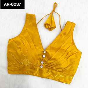 Saree Lehenga Choli de créateur en soie Rafale traditionnelle pour femmes avec chemisier de taille libre prêt à l'emploi vêtements indiens et pakistanais - Product Image 6