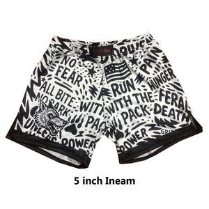 Pantalones cortos de lucha sublimados con impresión HD personalizados diseñados para luchadores que exigen comodidad y control de fuerza en kimono jiu jitsu - Product Image 6