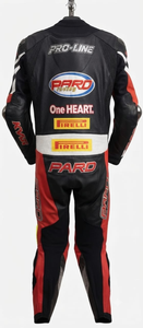 Traje de Motociclismo Profesional de Cuero Genuino de Vaca/Canguro para Hombre, Mono de 1 Pieza, Traje de Motociclista de Cuero Premium - Product Image 2