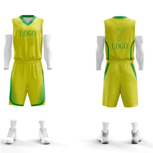 Nouvel ensemble de shorts de basket-ball respirants personnalisés pour les équipes, uniforme entièrement personnalisé par sublimation - Product Image 3