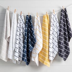 Torchons en coton et lin biologique, de luxe, prix d'usine, personnalisés, nouveau design, haute qualité, logo personnalisé, pour la maison - Product Image 3