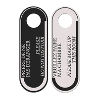 Özel OEM Dayanıklı PVC NFC RFID Temassız Kesimli Kapı Askısı Otel Odaları İçin - Temizlik İçin Rahatsız Etmeyin İşareti Su Geçirmez