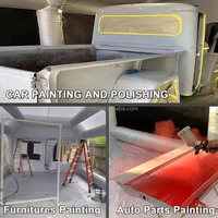 Cabine de peinture automatique gonflable mobile de cabine de jet gonflable portative de vente chaude