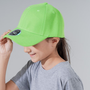 RIGHTWAY Casquette de baseball en sergé acrylique uni épais de qualité supérieure YH6 Casquette pour enfants de style décontracté pour les sports de plein air et les voyages - Product Image 2
