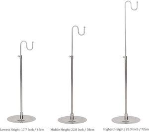 Top Manufacturer Adjustable Single Purse <b>Hanger</b> Stainless Steel Bundle <b>Wreath</b> Holder Hat Bag Handbag Display Stand - Product Image 3
