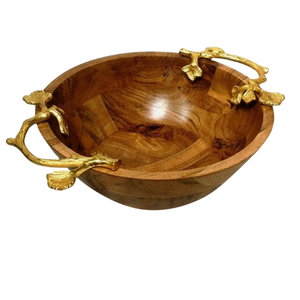 Dark Wooden <b>Bowl</b> Wholesale Wooden <b>Dough</b> <b>Bowls</b> Kitchenware Latest Design Wood Round <b>Bowl</b> OEM/ODM Supplied - Product Image 6