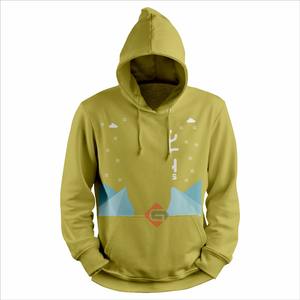High Quality Oversized Men's Hoodie Fleece Custom Pullover Solid Christmas Winter Regular Sleeve Hooded Sublimation Printed - Product Image 6