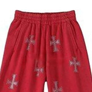 Survêtement pour homme imprimé tendance, respirant, avec strass, design personnalisé, séchage rapide, doux, de haute qualité, 100% coton - Product Image 6