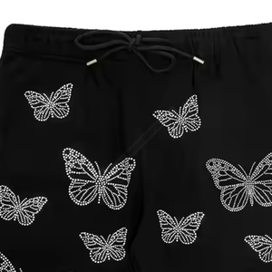 Short de survêtement en coton personnalisé à motif uni Short pour homme respirant et écologique style High Street - Product Image 4