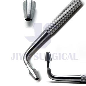 Professionnel 8mm coudé 90 Instruments de chirurgie d'implant dentaire de poinçon de tissu d'acier inoxydable de haute qualité - Product Image 4