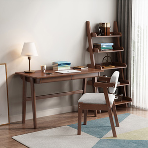 High End Simple Style <b>Solid</b> <b>Wood</b> <b>Desk</b> Contemporary Student Laptop Table Workspace Furniture Supplier - Product Image 2
