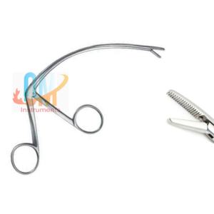 Carroll tendon pulling Forceps โดย ENT เพลาโค้งหยัก5มม. เครื่องมือแบบพรีเมี่ยมแบบแมนนวล + 2ชิ้นเครื่องมือเก่าที่มีคุณภาพ - Product Image 2