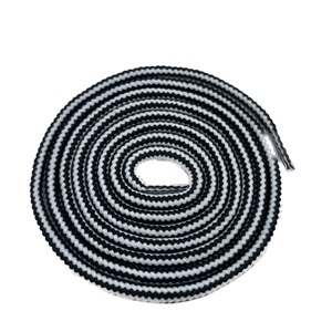 Cordon de serrage plat personnalisé haute ténacité 5mm tressé écologique 100% polyester pour sacs à vêtements chaussures Textile domestique - Product Image 5