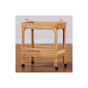 Carrito de Bar de Ratán - Estantes de Ratán, Lujo Clásico, Multifuncional, Personalizable, Precio Competitivo, Decoración del Hogar, Fabricante de Vietnam - Product Image 2