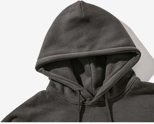 Sudaderas con Capucha de Forro Polar para Hombre, con Logotipo Personalizado, 100% Algodón, para Invierno |   Suministro de Fábrica OEM |   Sudaderas con Capucha para Hombre al por Mayor, Impermeables, Lisas, de Alta Calidad - Product Image 3