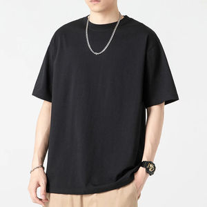 เสื้อยืดคอตตอนแท้ 100% แบบยูนิเซ็กซ์ ดีไซน์ไม่ซ้ำใคร สำหรับผู้ชาย เนื้อผ้าหนา ระบายอากาศได้ดี คอกลม แขนสั้น เสื้อยืดผู้ชาย ขายส่ง - Product Image 3