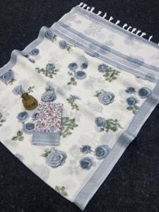 Alta calidad cómodo Georgette Saree indio paquistaní pesado secuencia bordado más vendido último diseño India Pakistán - Product Image 6