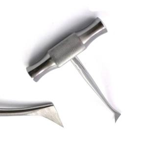 Lot de 2 élévateurs dentaires manuels W Barry 125 mm, instruments de luxation Cryer en acier inoxydable, certifiés CE, avec poignée ergonomique, classe - Product Image 3