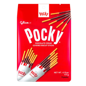 Bâtonnets de biscuits Pocky Double Choco en gros, 39g x 10 boîtes x 12 blocs, bâtonnets de biscuits Pocky Double Choco en gros, 39g x 10 boîtes - Product Image 2