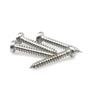 Tornillo Autorroscante de Cabeza Ranurada de Acero Inoxidable 304 para Plástico, Madera y Ensamblaje General, Alta Resistencia a la Corrosión - Product Image 1