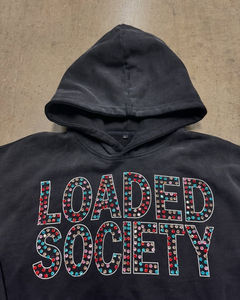 New Arrival <b>Men's</b> <b>Zipper</b> <b>Hoodie</b> Factory-Made Best Price High Quality Customised Rhinestone <b>Hoodie</b> for <b>Men</b> Best Material - Product Image 4