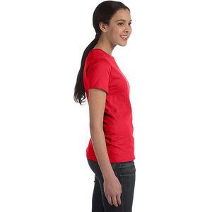 T-shirt en coton de haute qualité pour femmes, respirant et doux, avec le meilleur design, impression numérique, prix de gros bon marché - Product Image 4