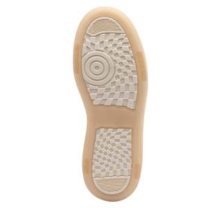 Pour les baskets Valentino en daim brillant contrastées - Beige - Product Image 6