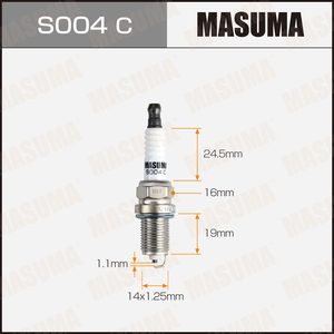 MASUMA S004C, la bujía de coche más barata, <span class=keywords><strong>Cooper</strong></span> & Nickel <span class=keywords><strong>Cooper</strong></span> para NGK 9091901164 90098-66056, para TOYOTA ALLEX AURIS, para el año de A - Product Image 3
